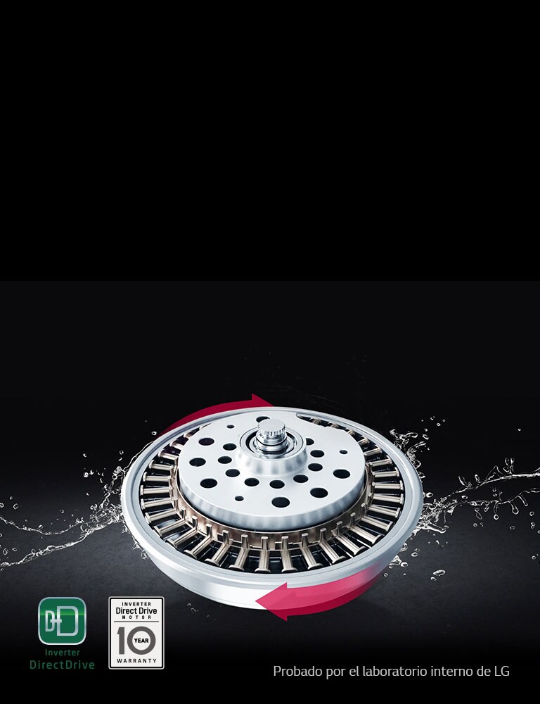 Lavadora Carga Frontal LG WM20VVS6 con Motor Inverter Direct Drive